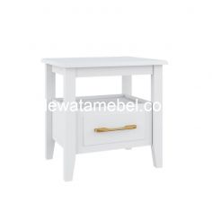 Side Table - Siantano Maple / White